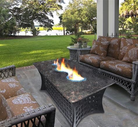 Deck and patio design ideas. Outdoor Furniture Fire Pit Table And Chairs | Fire Pit ...