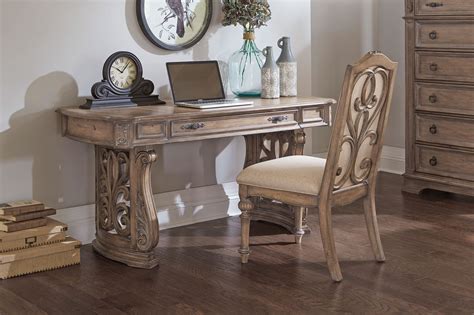 Claudia 801100 Elegant Wooden Writing Desk Solid Wood Writing Desk