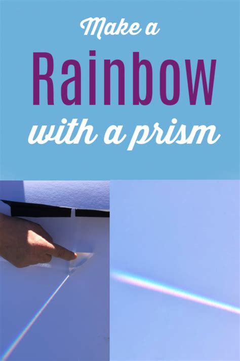 How To Make A Rainbow With A Prism Science Questions For Kids
