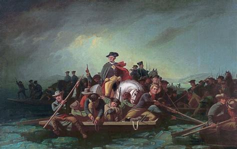 Washington Crossing The Delaware In 1776 Was A Last Resort