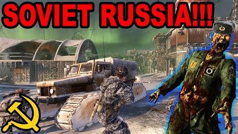 Call Of Duty Waw Custom Zombies Soviet Russia Map Penguin Youtube