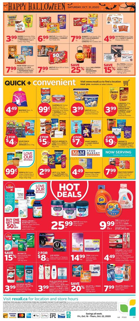 Rexall On Flyer October 16 To 22