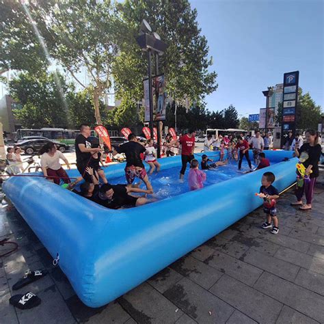 Outdoor Large Inflatable Swimming Pool For Adults