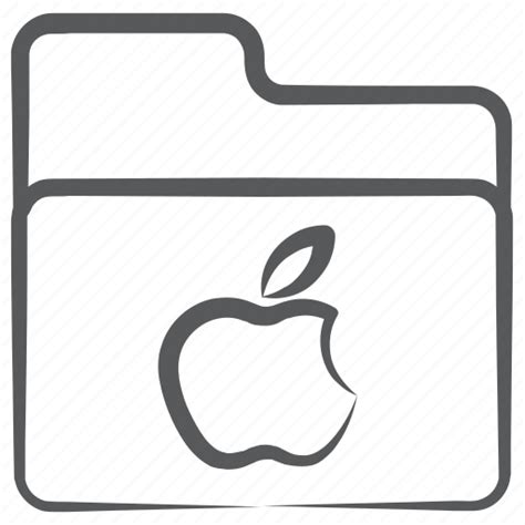 Apple Folder Archive Computer Folder Data Folder Storage Icon