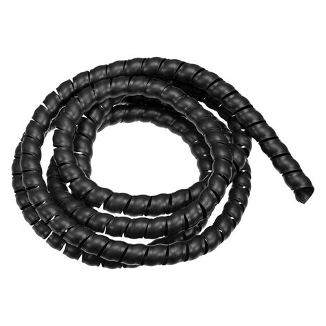Flexible Spiral Tube Wrap Cable Management Sleeve 14mmx17mm Computer