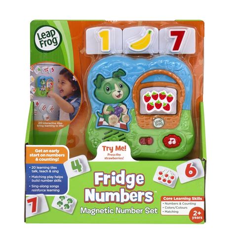 Leapfrog Fridge Numbers Magnetic Set Toy At Mighty Ape Australia