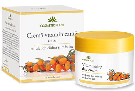 Buy Cosmetic Plant Vitaminizing Day Cream With Sea Buckthorn And Olive