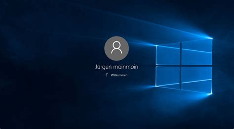 Windows 10 Login Background Changer Hintergrundbild Farbe Der