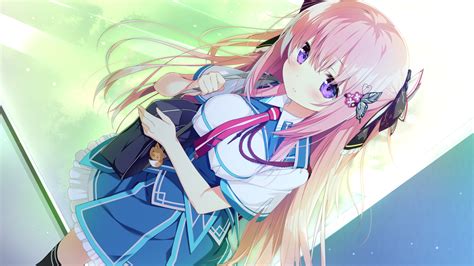 Nironiro Pero Aihara Shion Kizuna Kirameku Koi Iroha Original Game Cg Neckwear Request