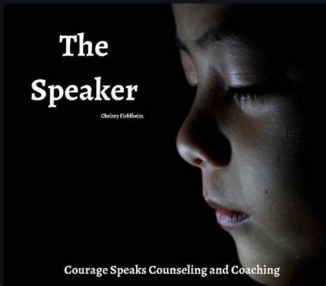 The Speaker Courage Speaks Counseling