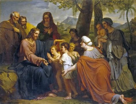 Jesus Blesses Little Children Art And The Lectionary