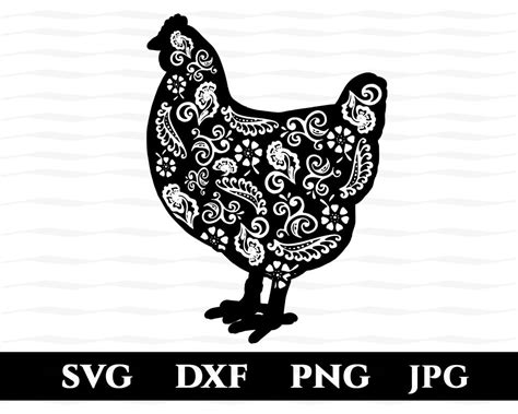 Free Rooster Svg Cut Files Layered Svg Cut File