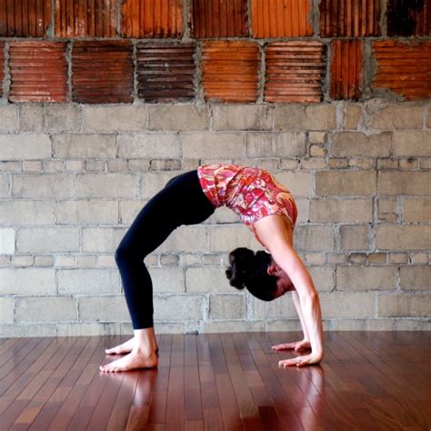 Backbend Yoga Push Up Popsugar Fitness