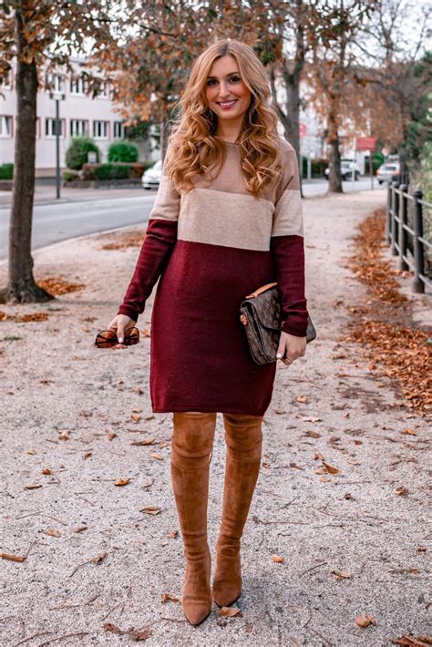 So kannst du Overknee Stiefel im Herbst kombinieren | Outfit ...