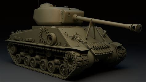 M4a3e8 Sherman Tank Olivier Mcclish