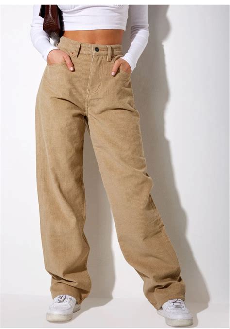 Parallel Jeans In Cord Sand Clothes Khaki Pants Outfit Brown Pants
