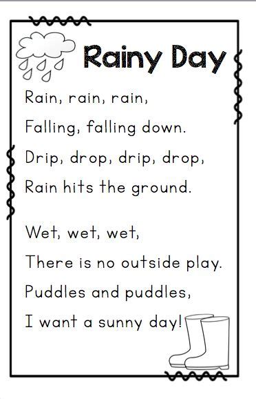 9 Poems About Weather And Seasons English Poems For Kids Kids Poems