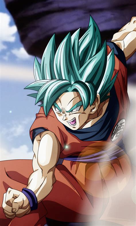 3840x2160 anime wallpapers for 4k devices. 1280x2120 Goku Super Saiyan Blue iPhone 6+ HD 4k ...