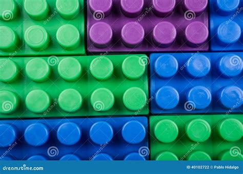 Building Blocks Wallpaper On A White Background Stock Photo Image Of