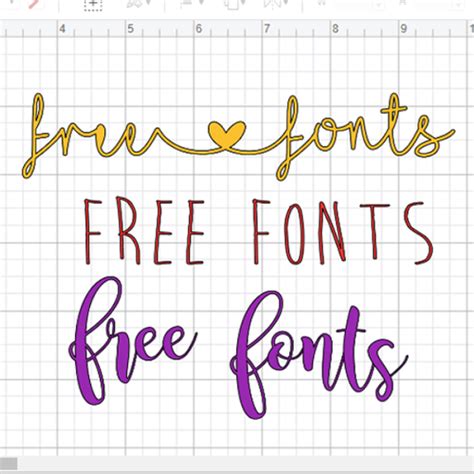 Where to Find Free Fonts for Cricut Design Space - Daily Dose of DIY