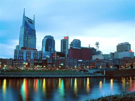 Music City At Dusk Nashville Tennessee Wallpapers HD Wallpapers Download Free Map Images Wallpaper [wallpaper376.blogspot.com]
