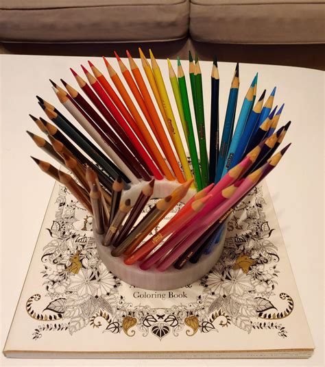 I Made A Holder For All Of My Wifes Pencils Adultcoloring