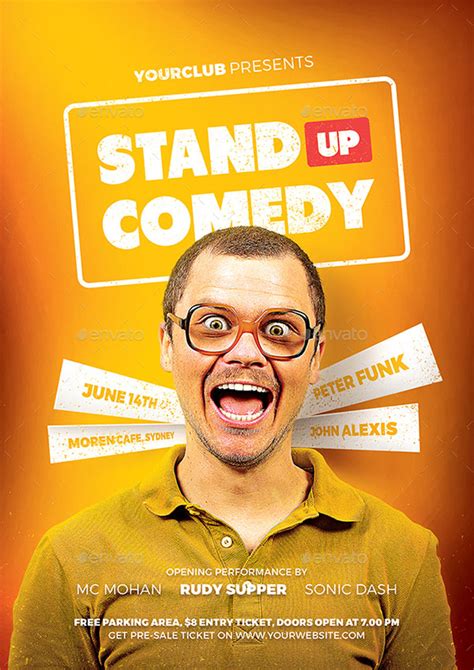 49 Comedy Show Flyer Templates Free Psd Vector Pdf Downloads