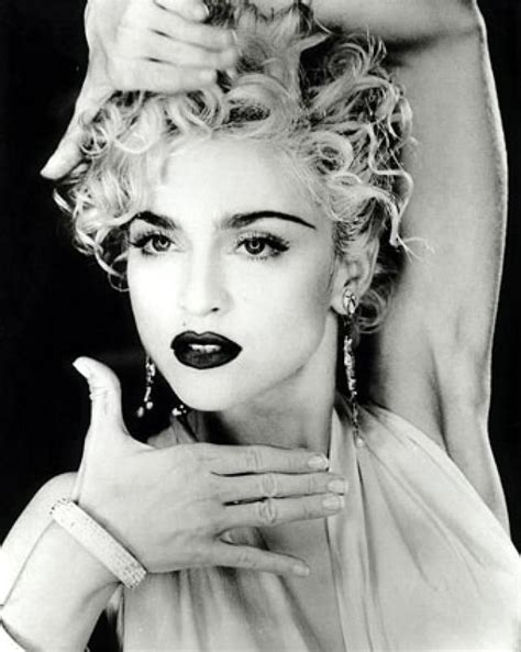 Strike The Pose Madonna Vogue Beauty Beautiful Faces Black And White