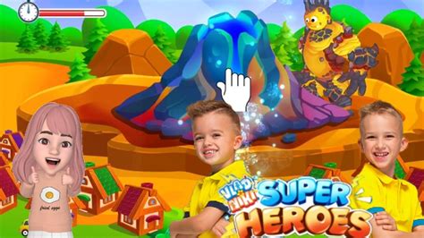 Vlad And Niki Superheroes City Under Attack Superheroes To The
