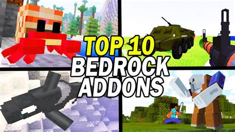 Top 10 Minecraft Bedrock Mods Windows 10mcpe October 2021 Addons