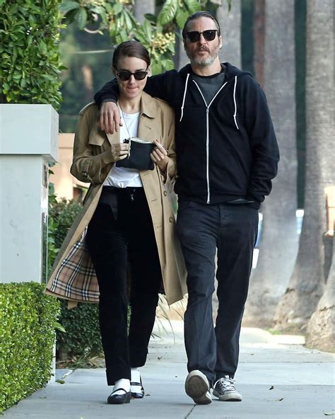 In the article, the pair addresses the news. Street Style -Rooney Mara and Joaquin Phoenix Out and ...