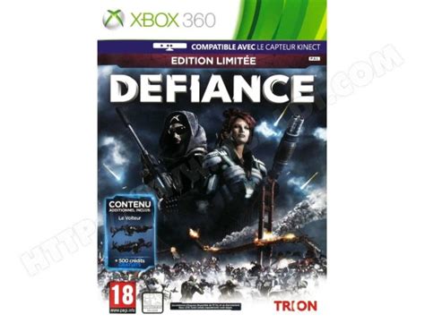Defiance Edition Limitée Xbox 360 Pas Cher Neuf