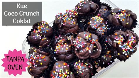 Resep Kue Coco Crunch Coklat Youtube