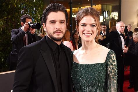 Kit Harington Reveals Wife Rose Leslie Is Pregnant Expecting Their