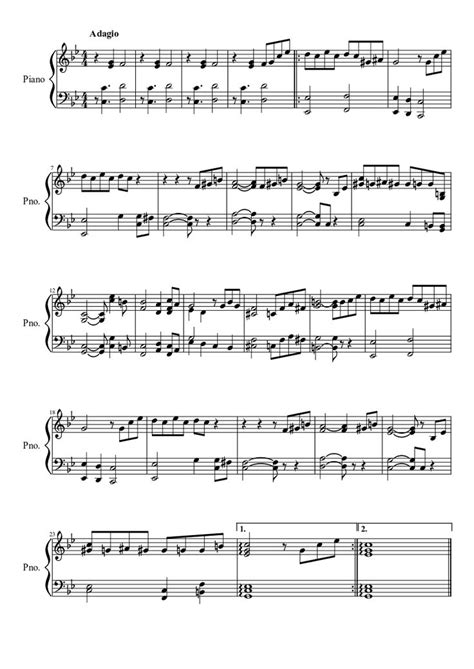 Sheet music arranged for piano/vocal/chords in g major. Godfather Theme | Sheet music, The godfather, Piano sheet music
