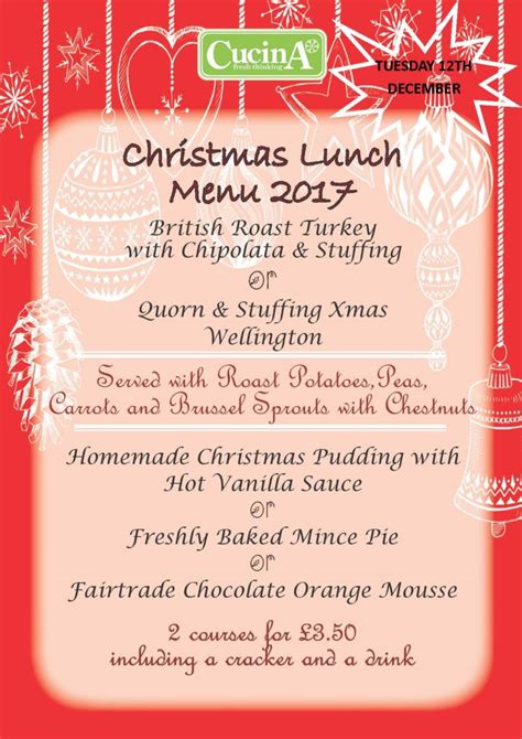Here's a traditional and elegant christmas dinner menu that will welcome guests with homey aromas of roasting and baking. Academy Christmas Dinner - Wilmington Academy