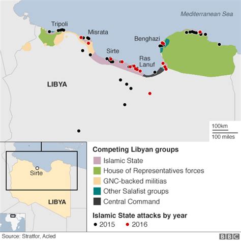 Control And Crucifixions Life In Libya Under Is Bbc News