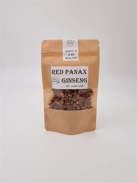 Red Panax Ginseng 6 Years Old Premium Grade High Quality Etsy