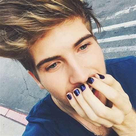 Joey Graceffa On Instagram “went All The Way ” Men Nail Polish Mens Nails Nail Polish