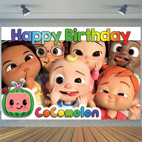 Cocomelon Baby Happy Birthday