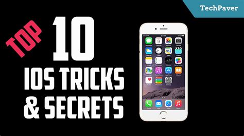 Top 10 Iphone Tricks And Secrets Youtube