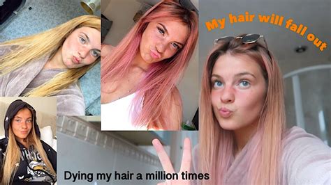 As you've learned, it really depends on your specific hair type.if you have an oily scalp or fine strands, shampooing every other day is best. Dying my hair pink, because I'm bored - YouTube