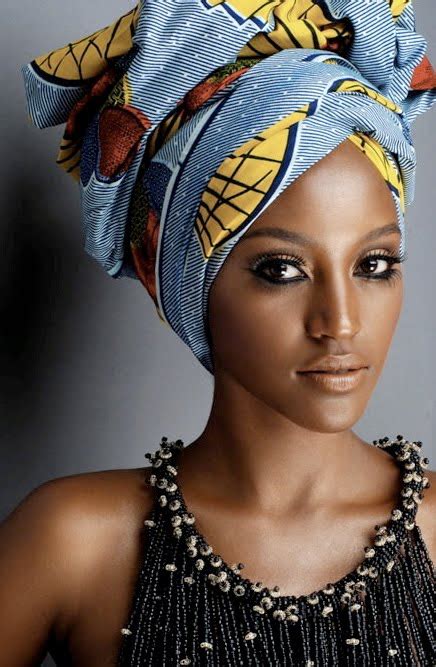 20 Façons De Porter Le Foulard Africain Headwrap And Turban