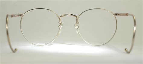 optometrist attic gold wire rim vintage eyeglasses