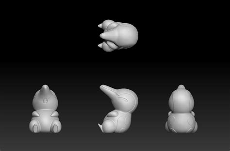 Pokemon Cyndaquil Quilava Typhlosion 3d Model 3d Printable Cgtrader