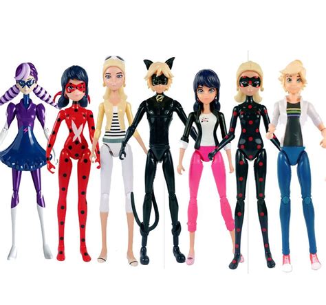 Dolls Miraculous Ladybug And Black Cat Black Lady And Exclusive Bug