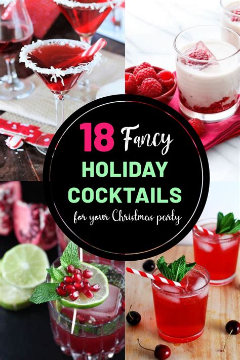18 fancy christmas cocktail recipes for your holiday party christmas cocktails recipes