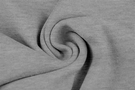 Cuff Fabric Light Grey Melange Yes Fabrics