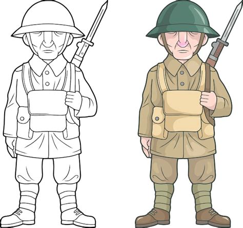 Lista Foto Dibujo De Un Soldado Para Colorear El Ltimo