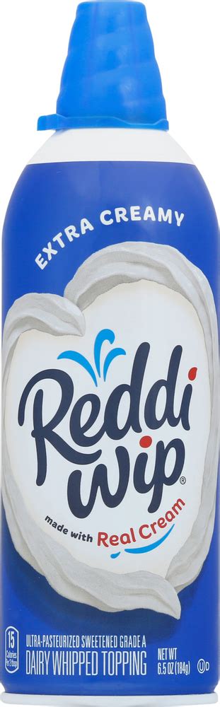 Reddi Wip Dairy Whipped Topping Extra Creamy Main